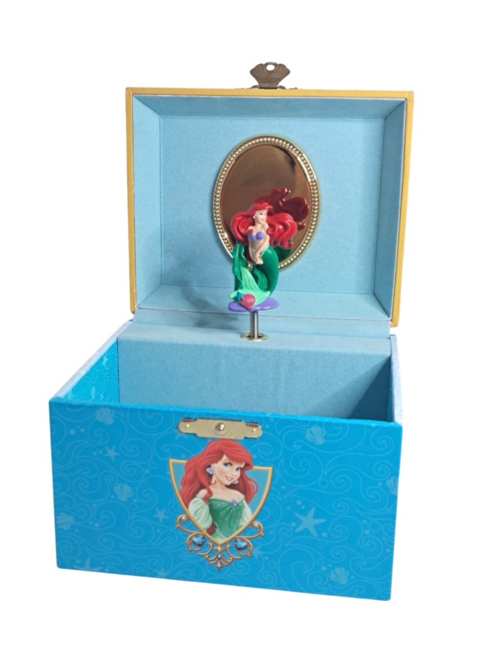 Disney Parks Ariel Little Mermaid Jewelry Music Box 1998